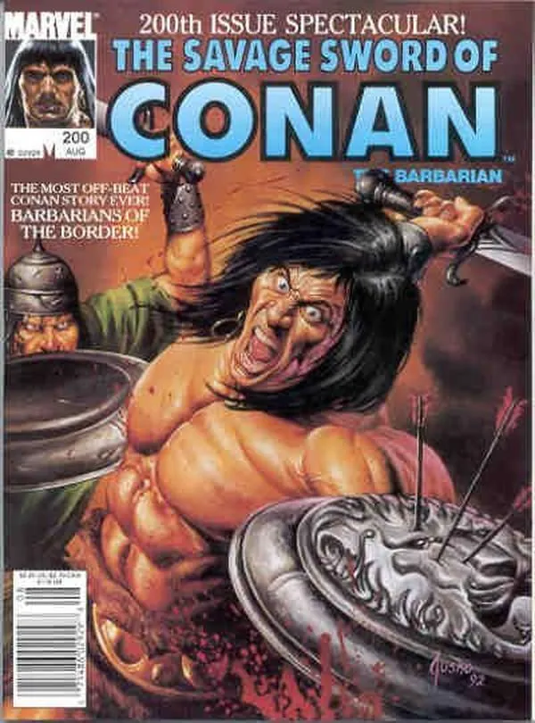Cover of The Savage Sword of Conan #200
