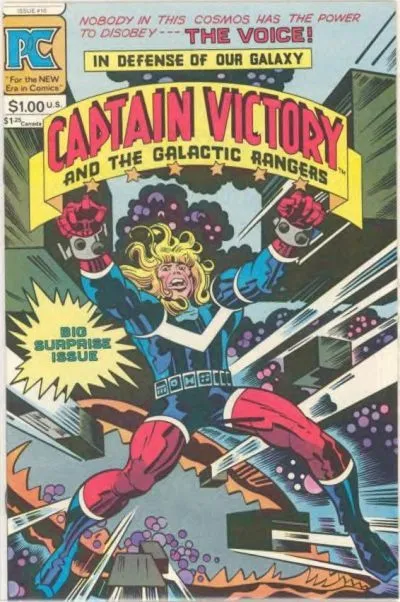 Cover of Captain Victory and the Galactic Rangers #10