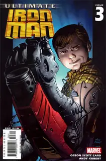 Cover of Ultimate Iron Man #3