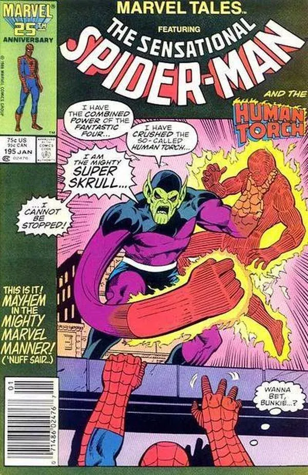 Cover of Marvel Tales #195