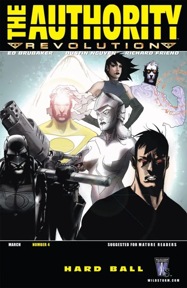 Cover of The Authority: Revolution #4