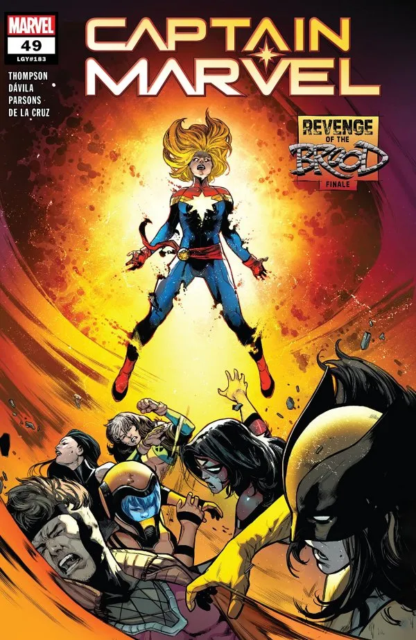 Cover of Captain Marvel #49 (183)