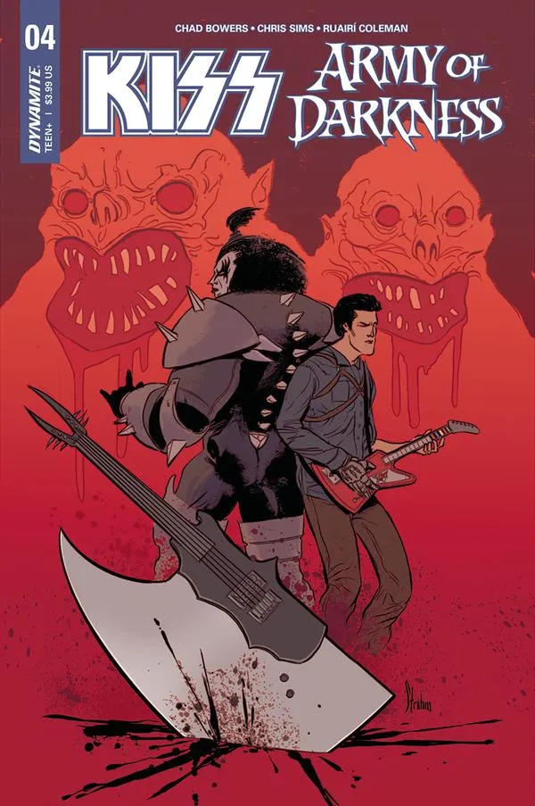Cover of KISS The Army of Darkness #4