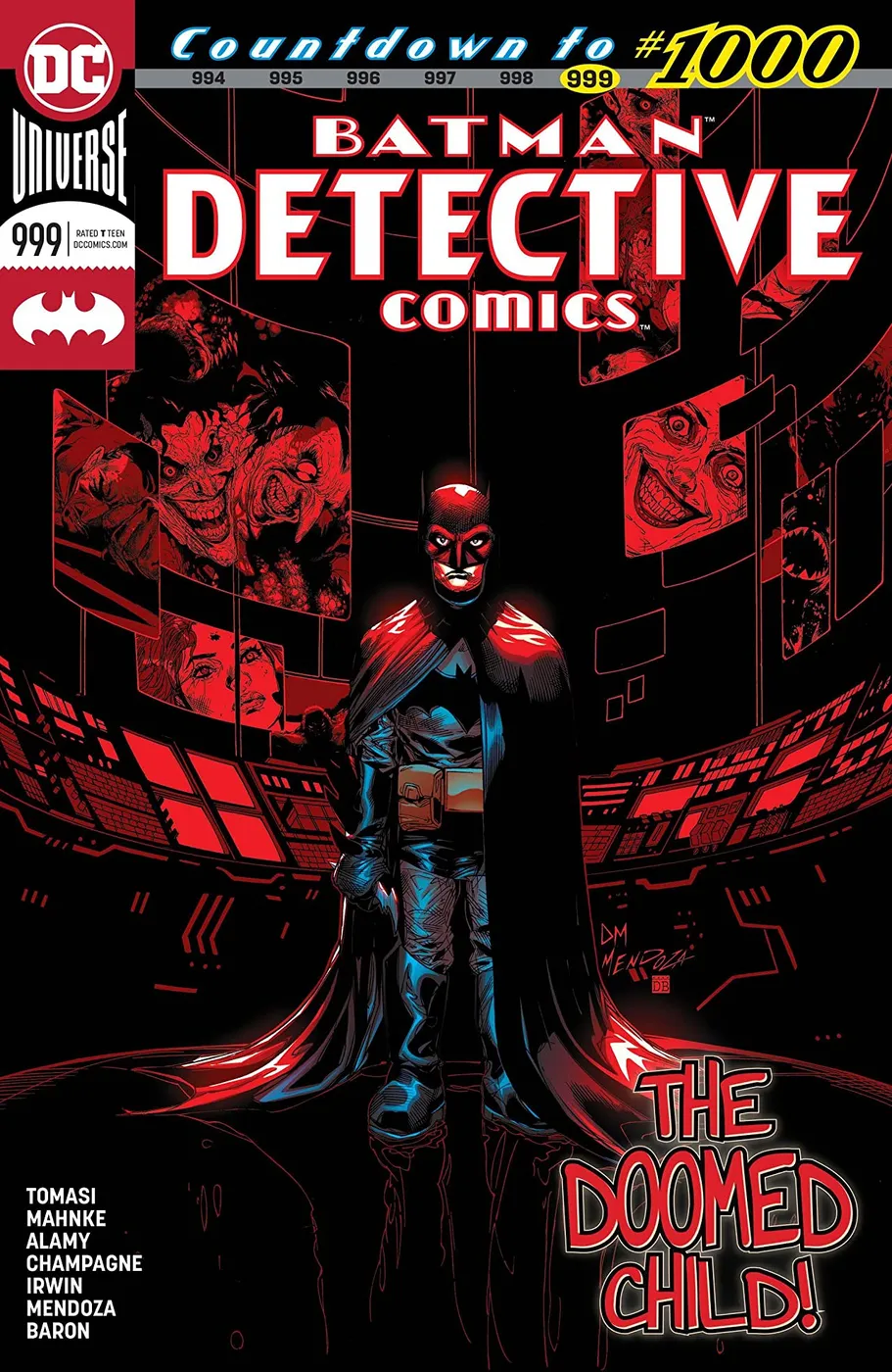 Cover of Detective Comics #999