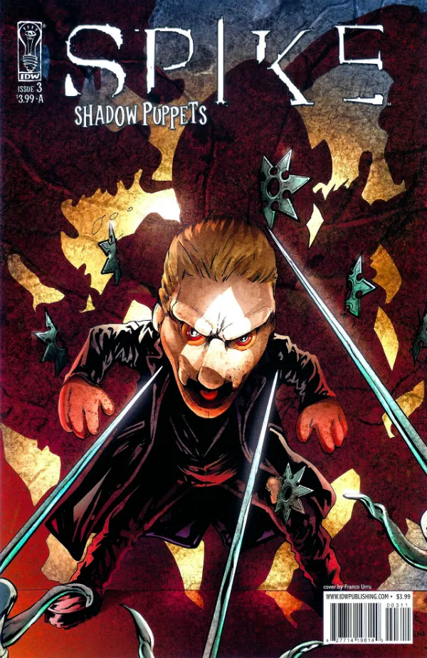 Cover of Spike: Shadow Puppets #3