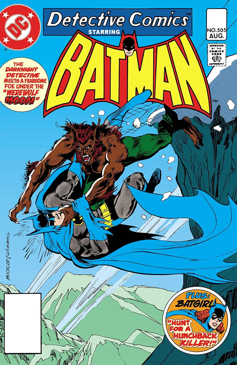 Cover of Detective Comics #505