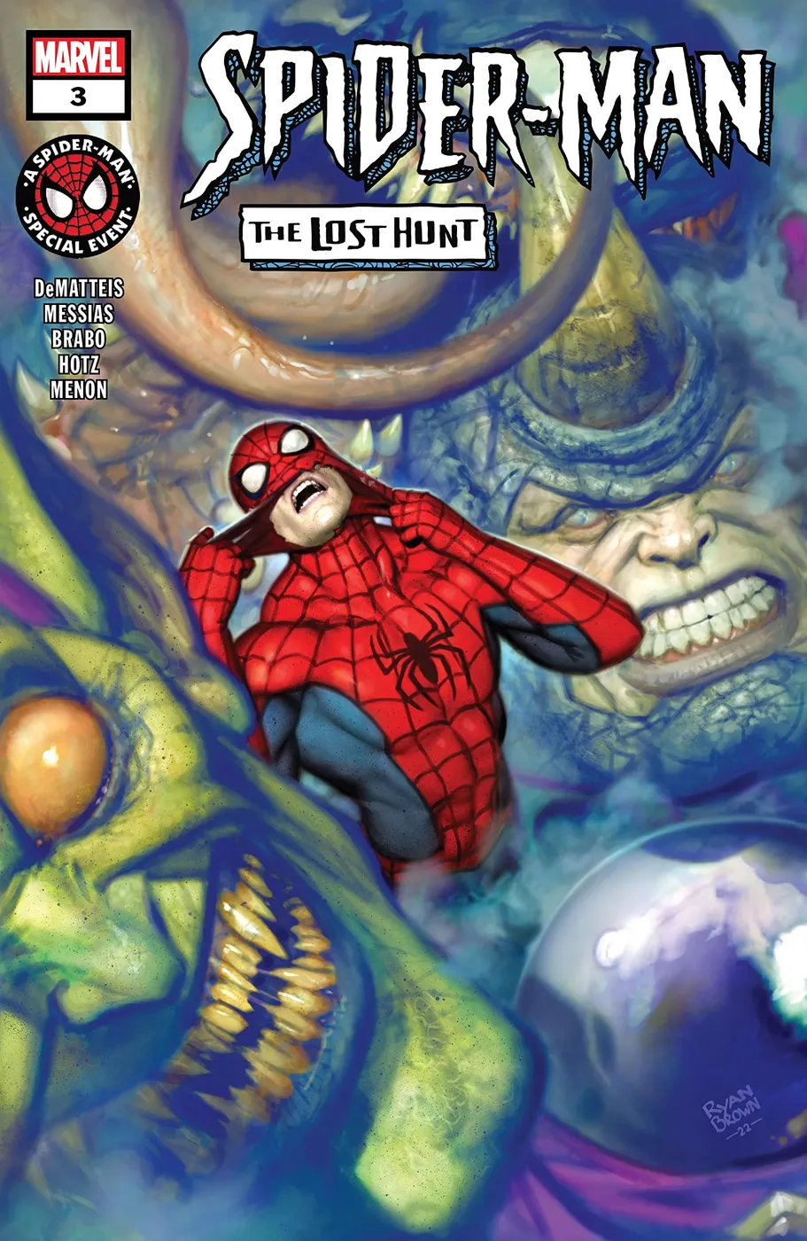 Cover of Spider-Man: The Lost Hunt #3