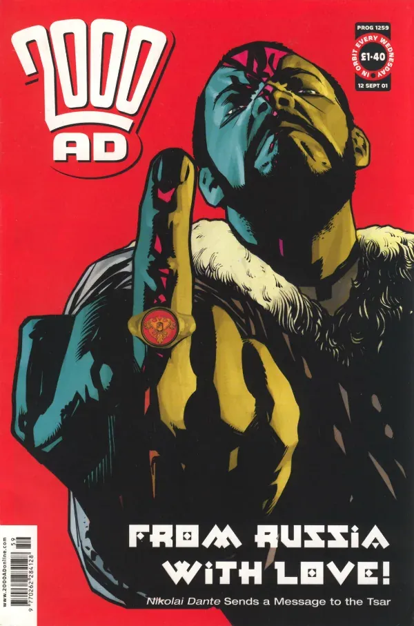 Cover of 2000 AD #1259