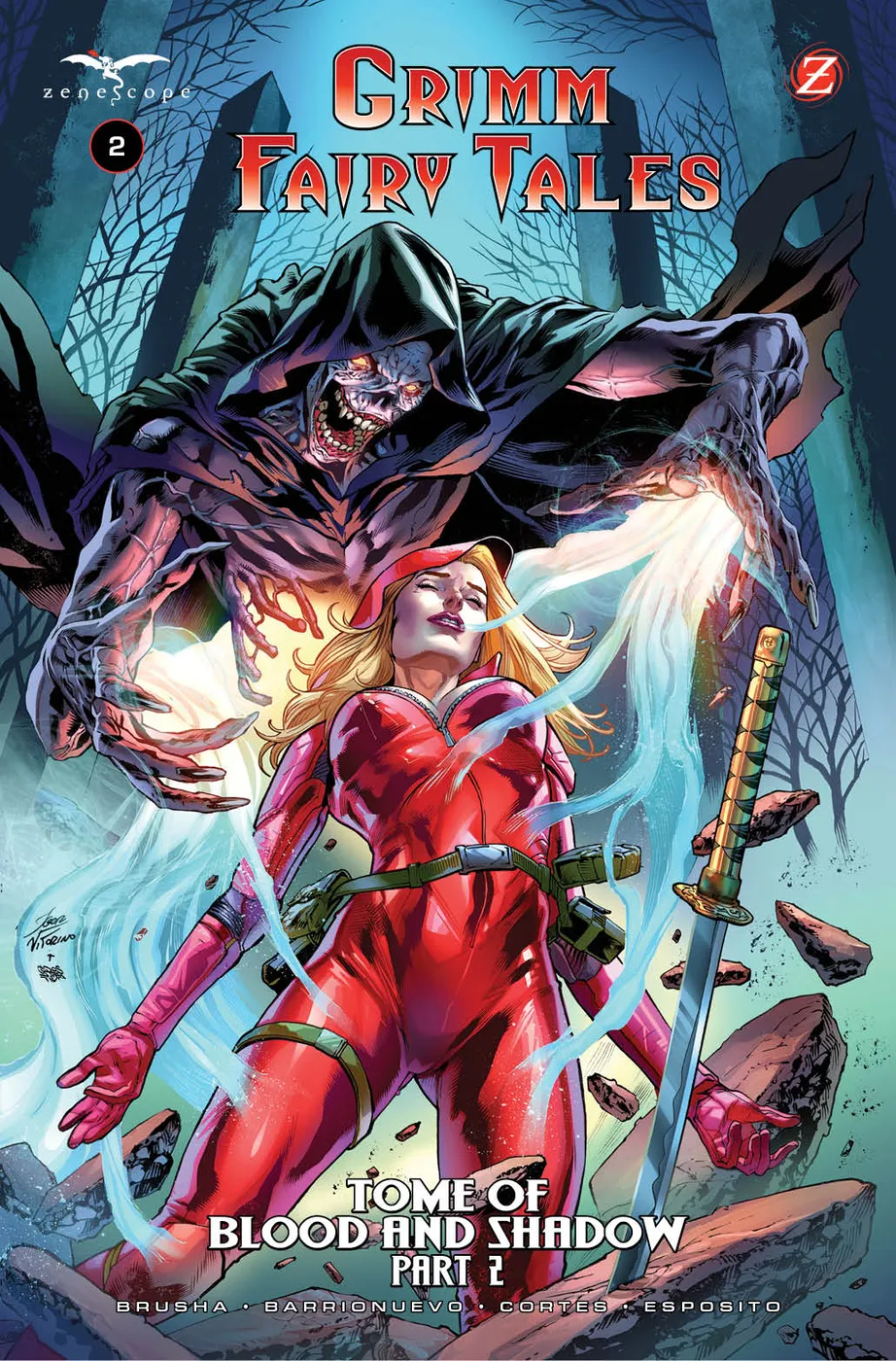 Cover of Grimm Fairy Tales #2