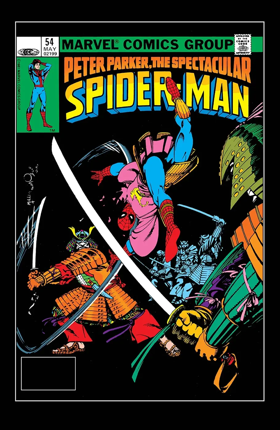 Cover of The Spectacular Spider-Man #54