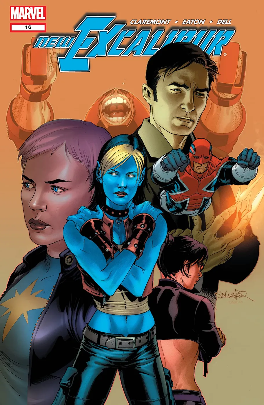 Cover of New Excalibur #16