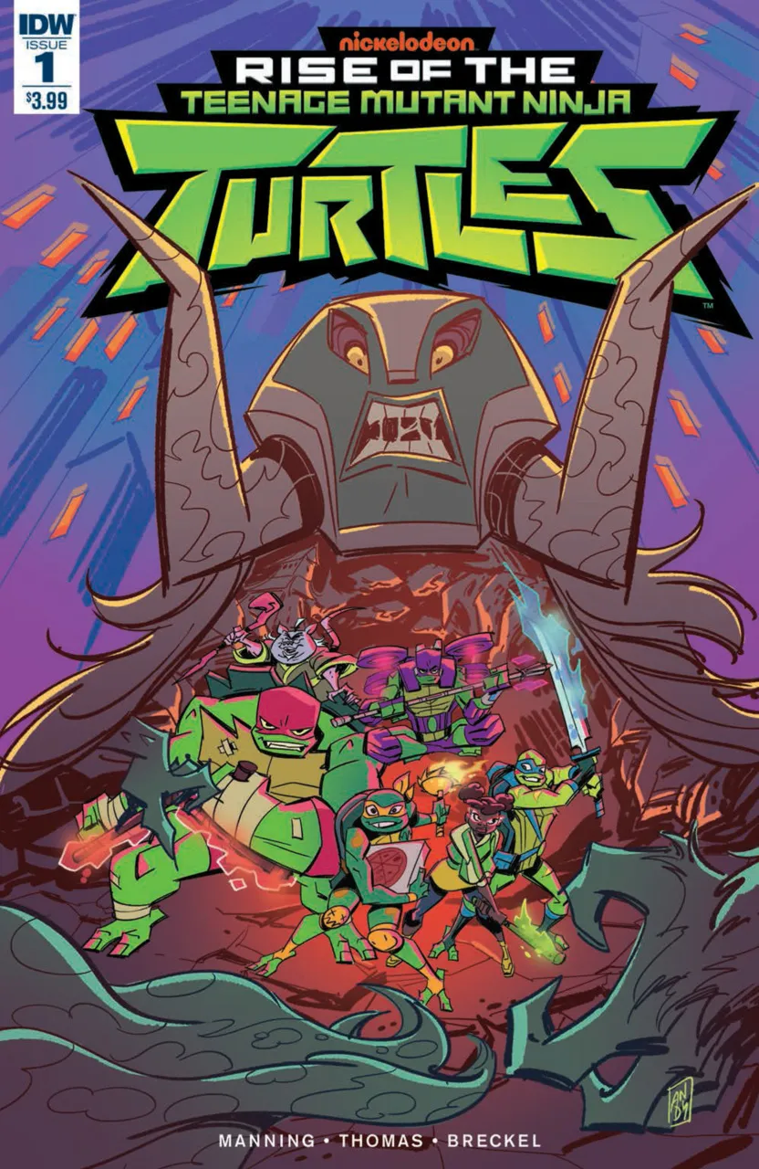 Cover of Rise of Teenage Mutant Ninja Turtles #1