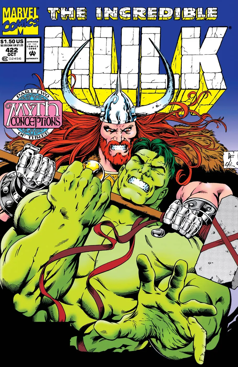 Cover of The Incredible Hulk #422