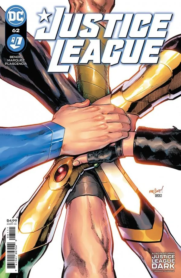 Cover of Justice League #62