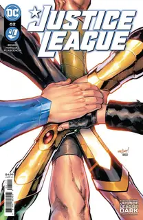 Cover of Justice League #62