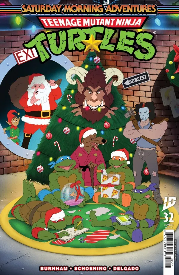 Cover of Teenage Mutant Ninja Turtles: Saturday Morning Adventures #32