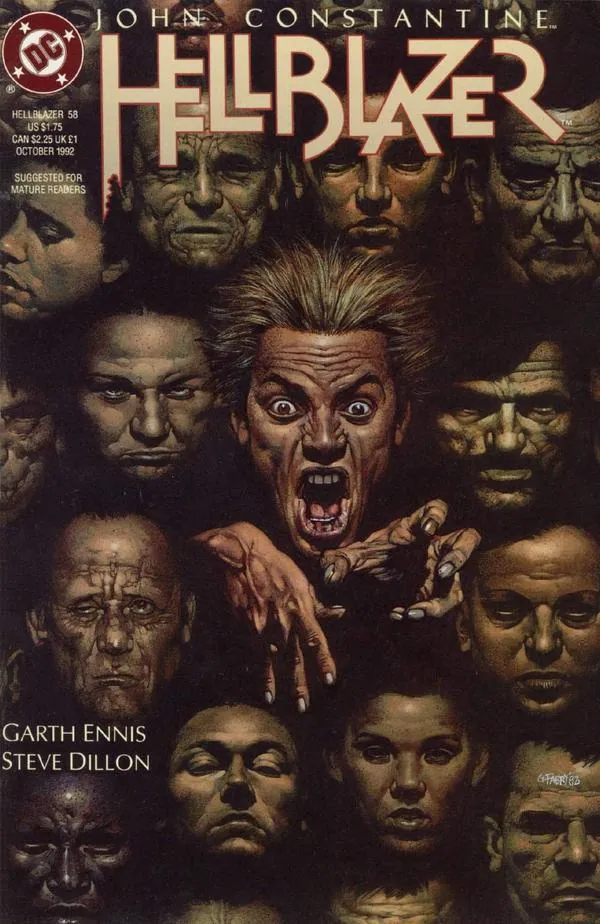 Cover of Hellblazer #58