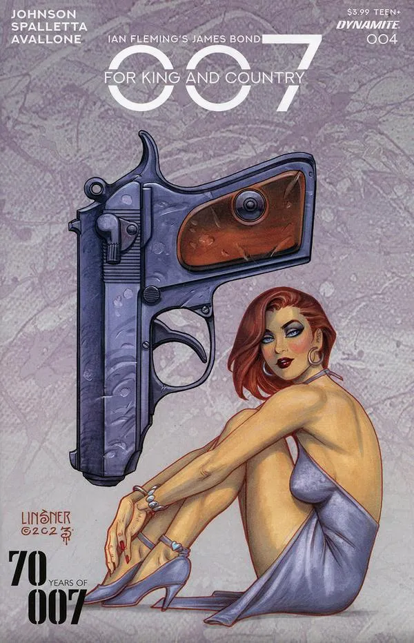 Cover of James Bond: 007, For King and Country #4