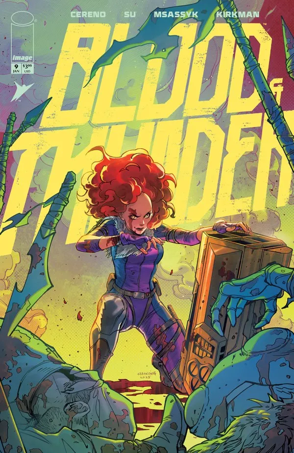 Cover of Blood & Thunder #9