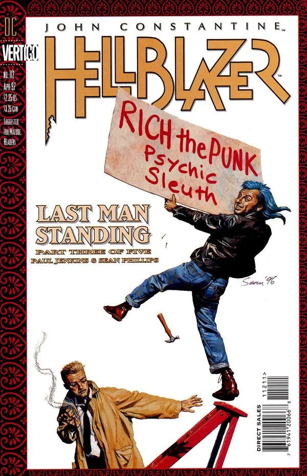 Cover of Hellblazer #112