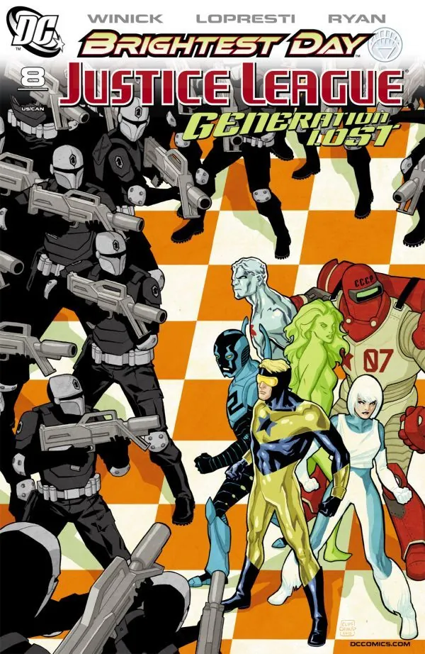 Cover of Justice League: Generation Lost #8
