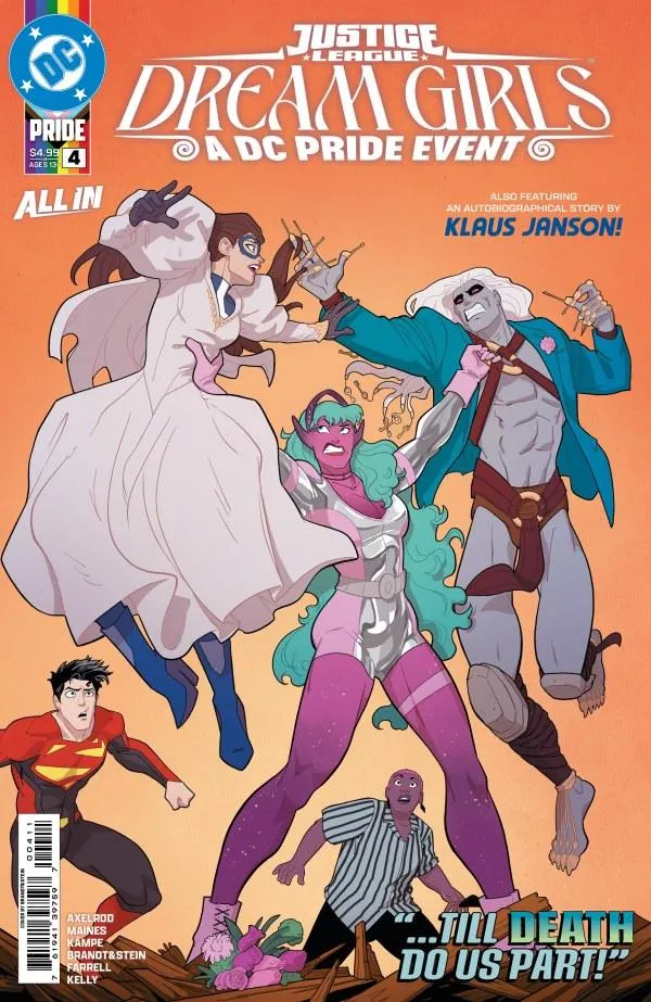 Cover of Justice League: Dream Girls - A DC Pride Event #4