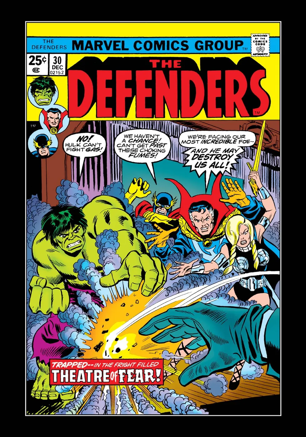 Cover of The Defenders #30