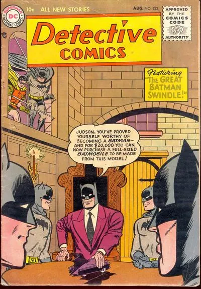 Cover of Detective Comics #222