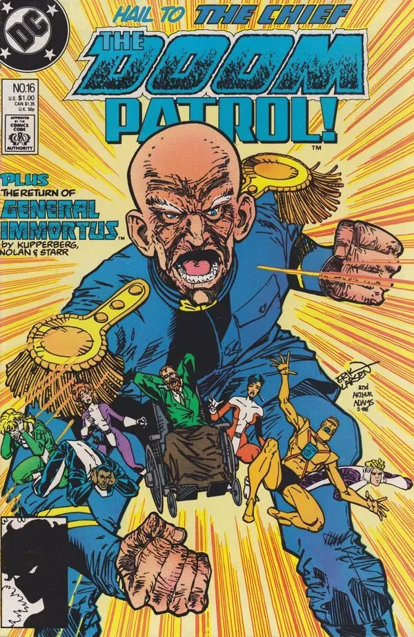 Cover of Doom Patrol #16