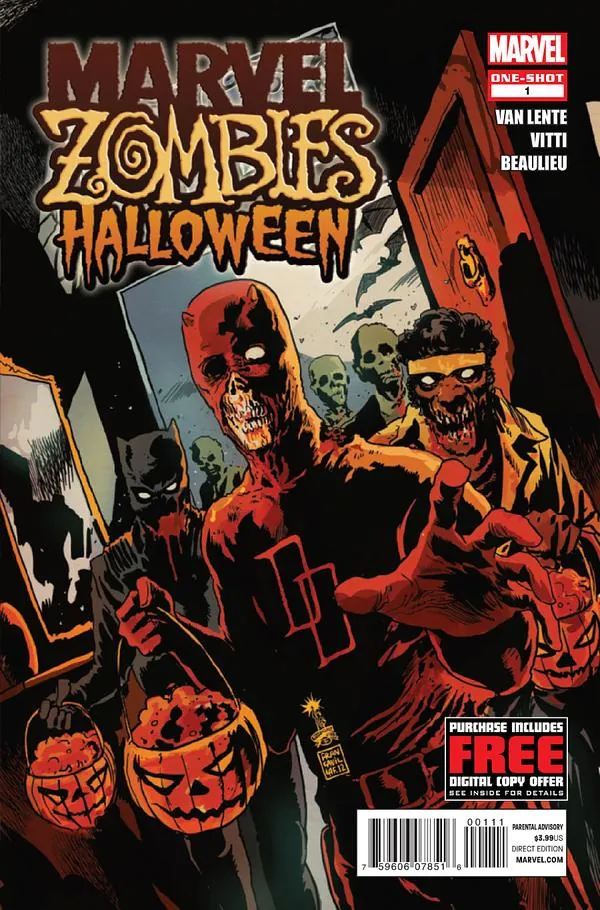 Cover of Marvel Zombies Halloween #1