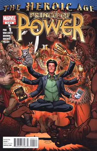 Cover of Heroic Age: Prince of Power #4