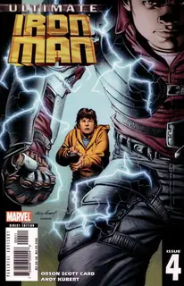 Cover of Ultimate Iron Man #4