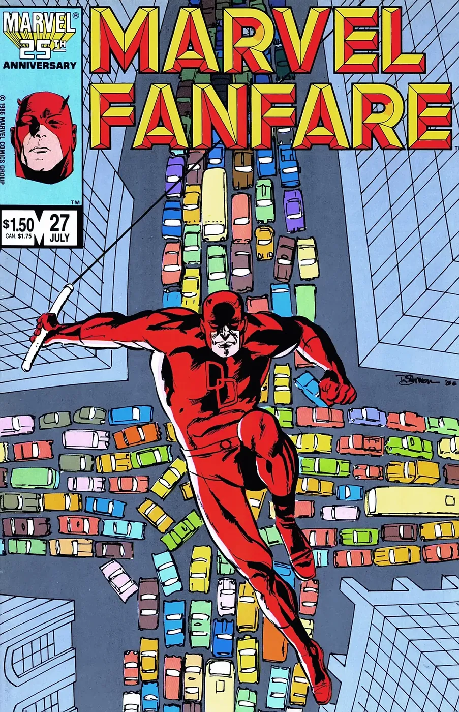 Cover of Marvel Fanfare #27