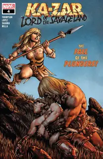 Cover of Ka-Zar Lord of the Savage Land #4