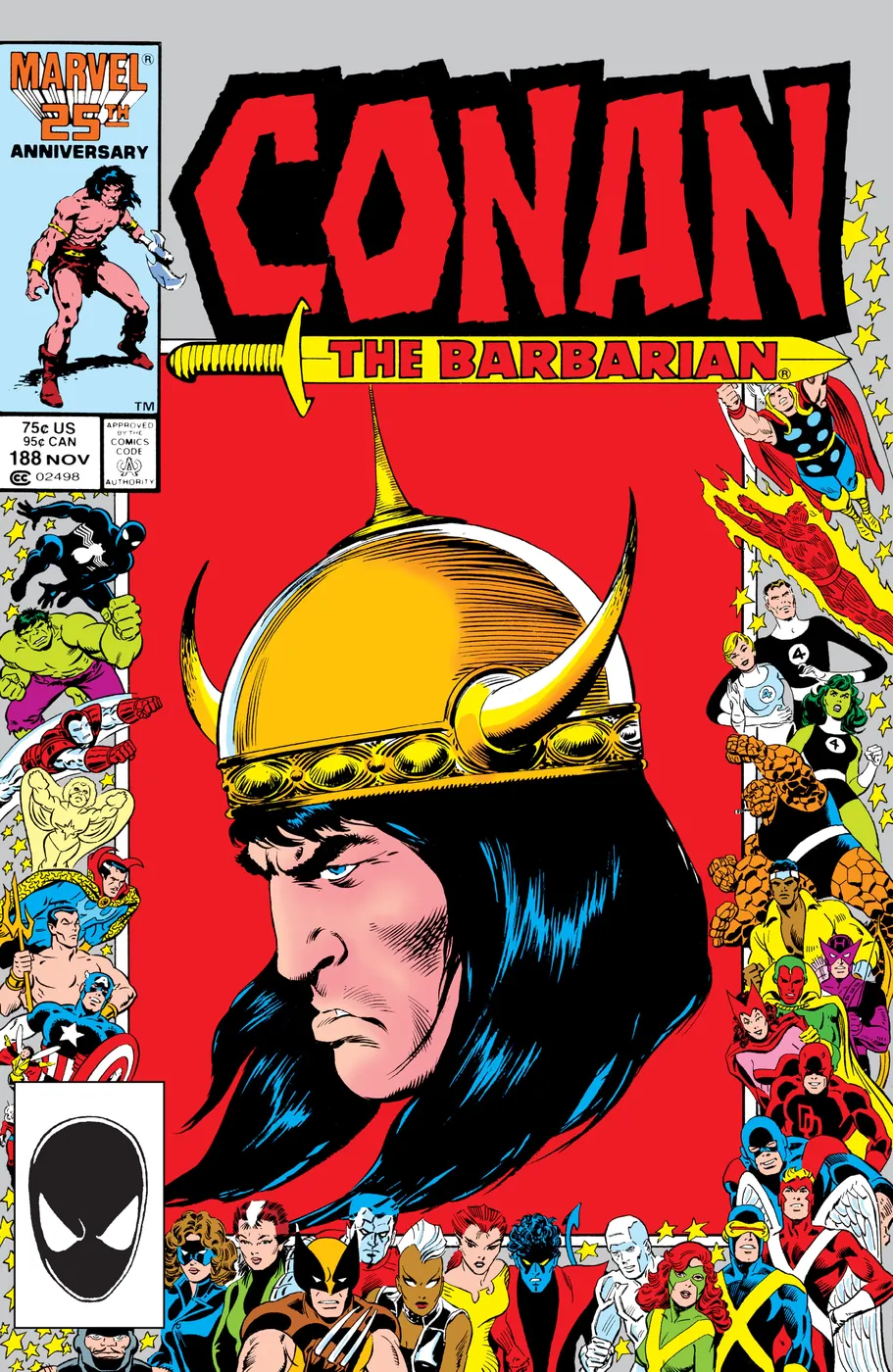 Cover of Conan the Barbarian #188