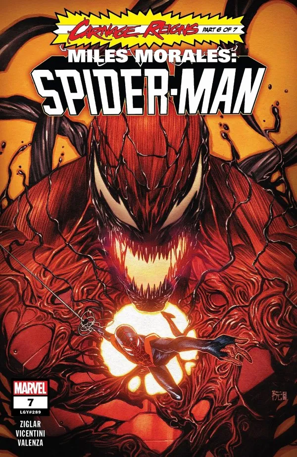 Cover of Miles Morales: Spider-Man #7 (289)