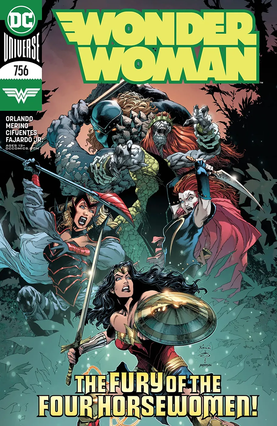 Cover of Wonder Woman #756