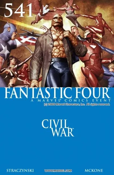 Cover of Fantastic Four #541