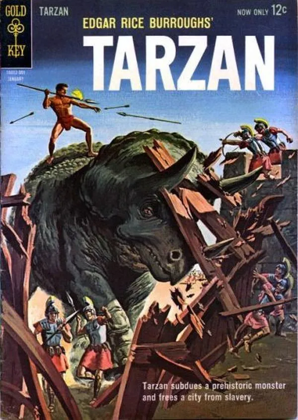Cover of Edgar Rice Burroughs' Tarzan of the Apes #133