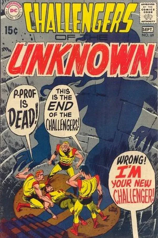 Cover of Challengers of the Unknown #69