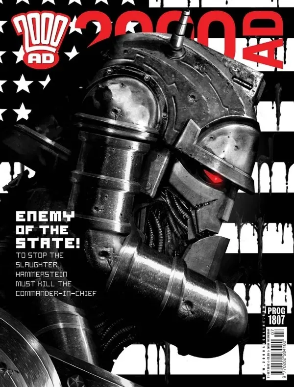 Cover of 2000 AD #1807