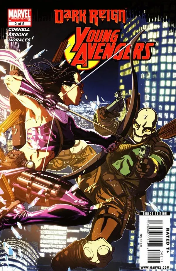 Cover of Dark Reign: Young Avengers #2