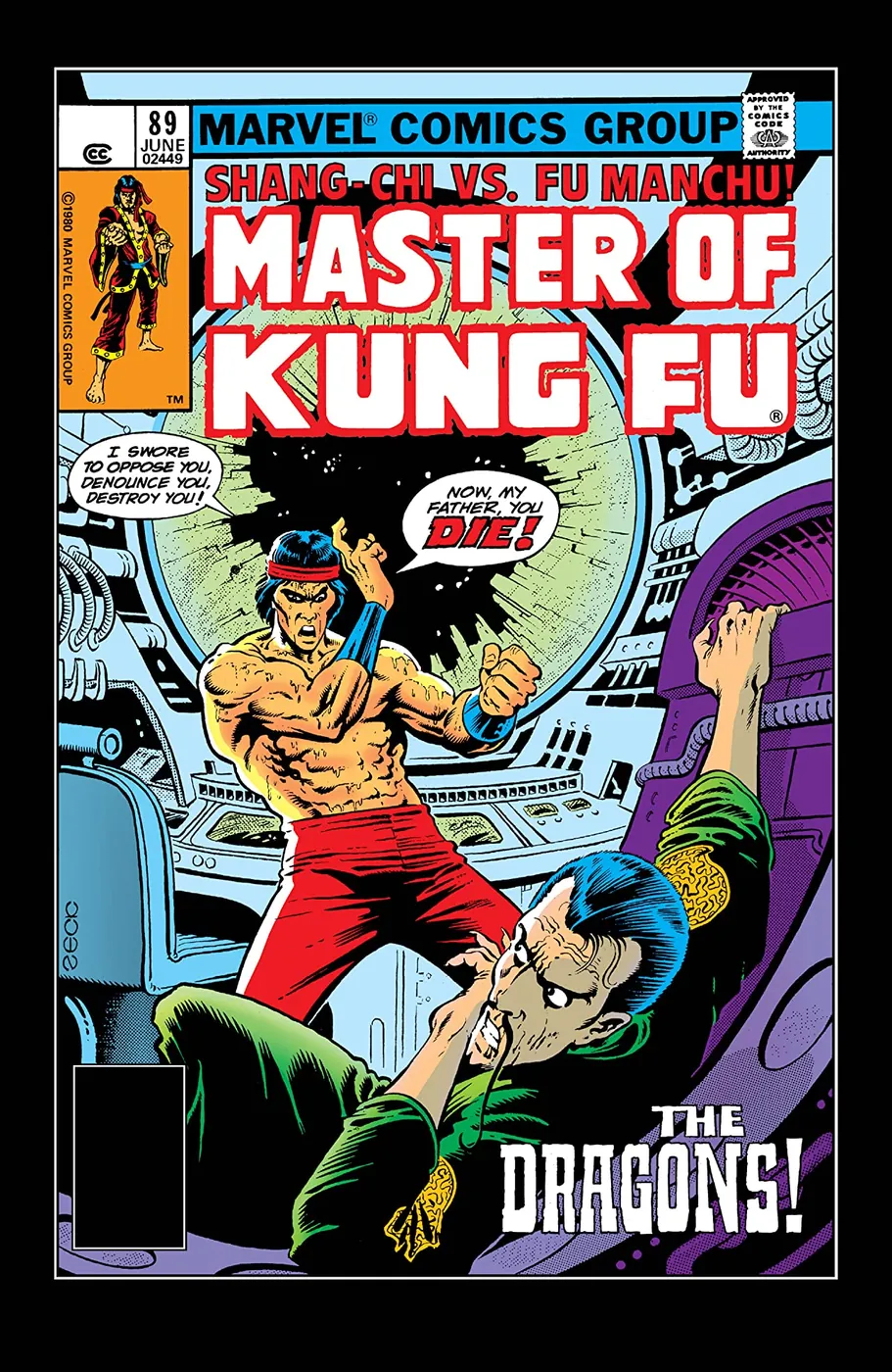 Cover of Master of Kung Fu #89