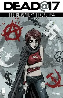 Cover of Dead@17: The Blasphemy Throne #4