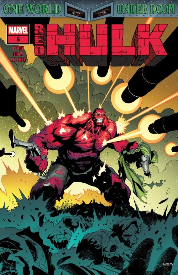 Cover of Red Hulk #5