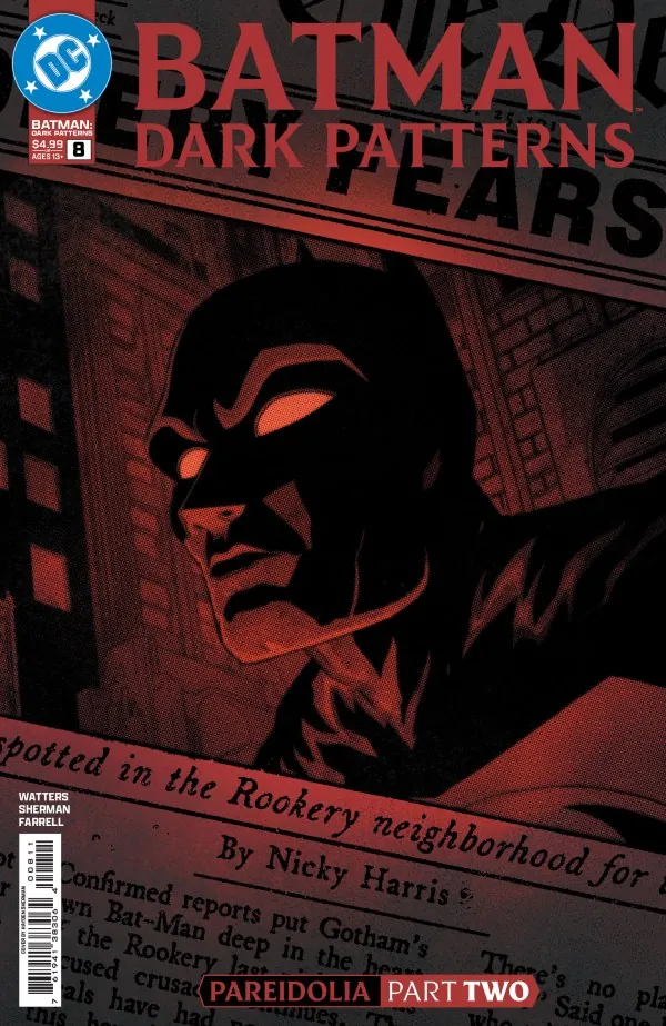 Cover of Batman: Dark Patterns #8