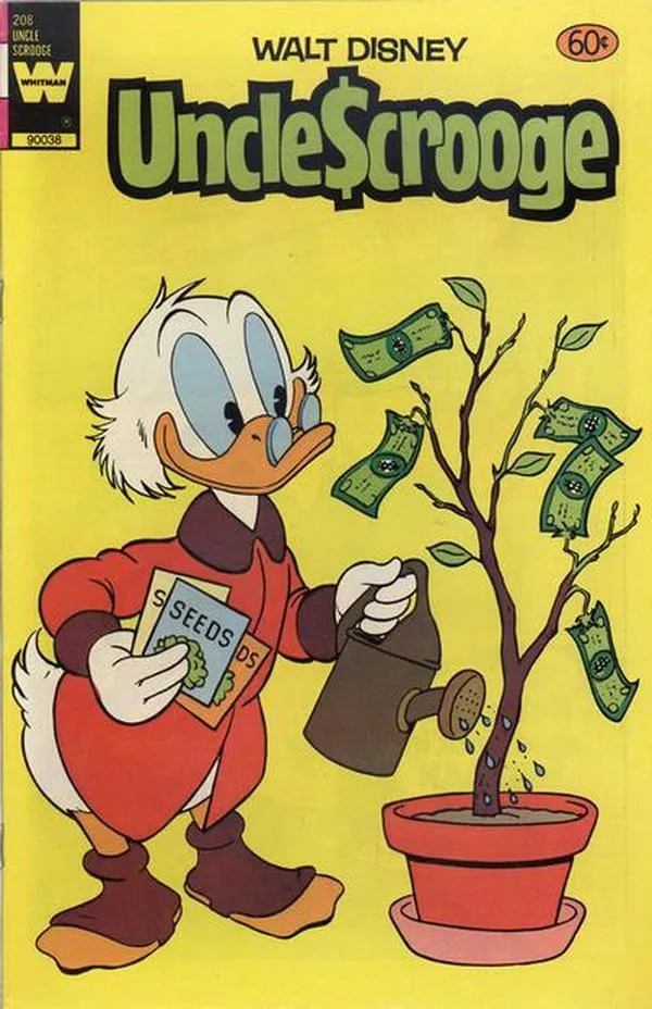Cover of Walt Disney Uncle Scrooge #208