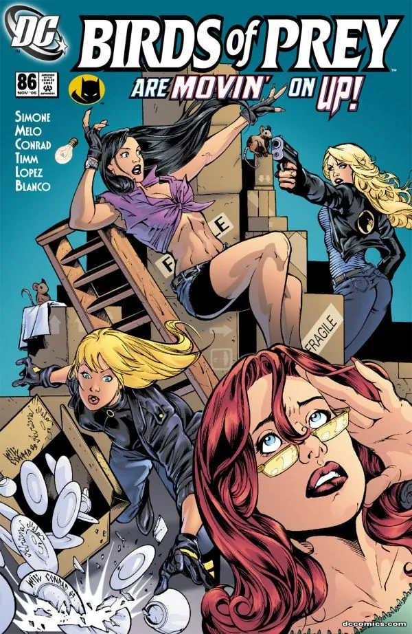 Cover of Birds of Prey #86