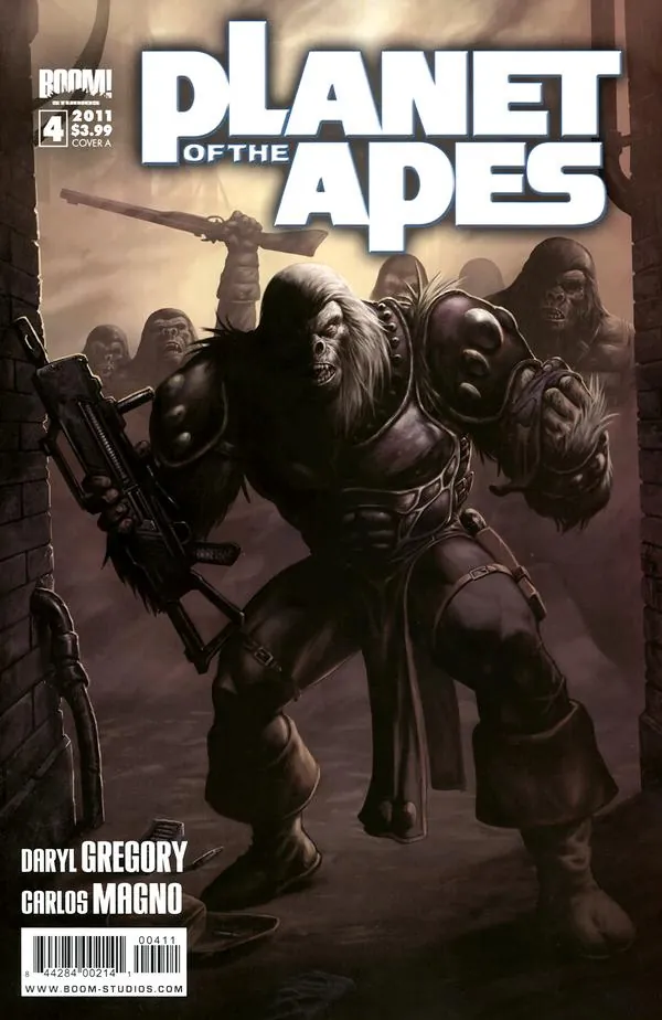 Cover of Planet of the Apes #4