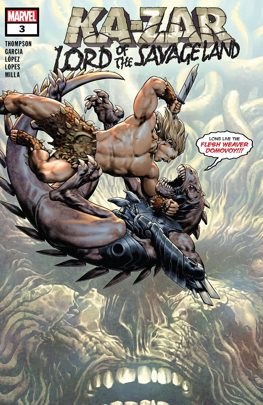 Cover of Ka-Zar Lord of the Savage Land #3